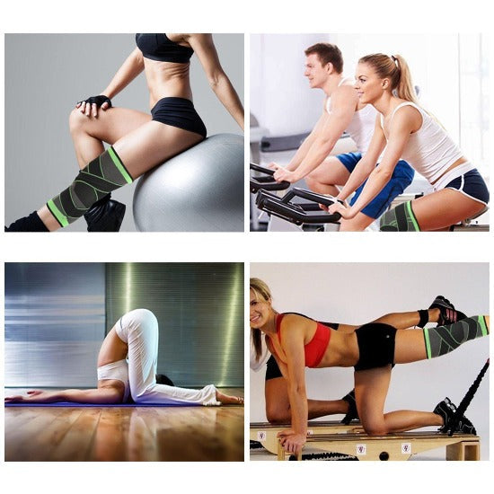 Pain Relief Knee Compression Sleeve With Patella Stabilizer-xinru