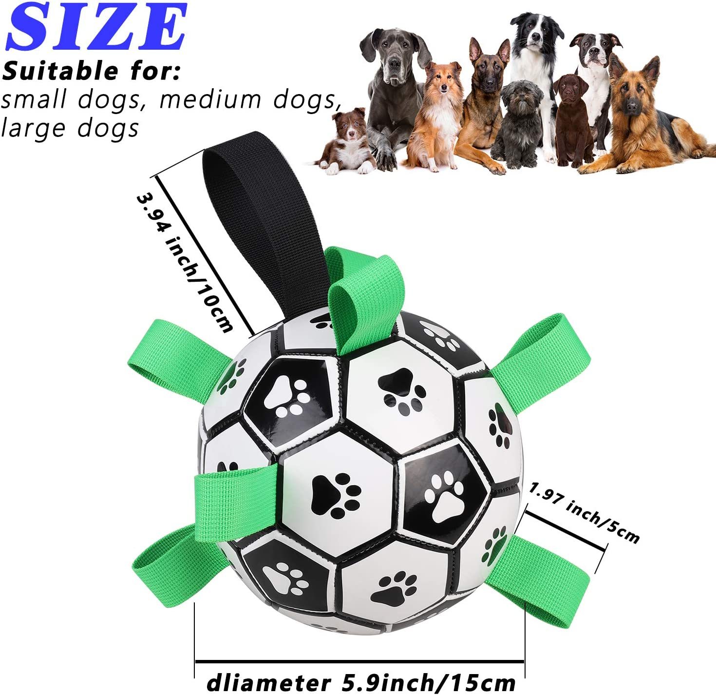 Dog Soccer Ball Unique And Fun Dog Tug Toy-xinru
