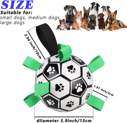 Dog Soccer Ball Unique And Fun Dog Tug Toy-xinru