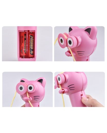 Zip String Rope Launcher Propeller Electric Toy-xinru