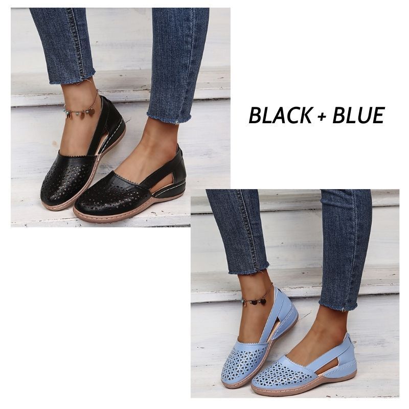 Soft Sole Wedges Orthopedic Hollow Out Bunion Correction Sandals-xinru shop
