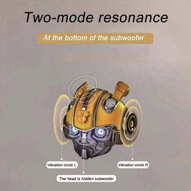 Bumblebee Wireless Mini Bluetooth Speaker Helmet Audio-xinru