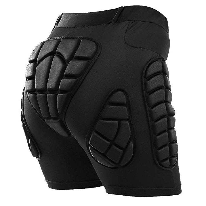 Unisex Motorcycle Snowboard Protection Ski Protective Hip Butt Padded Shorts-xinru
