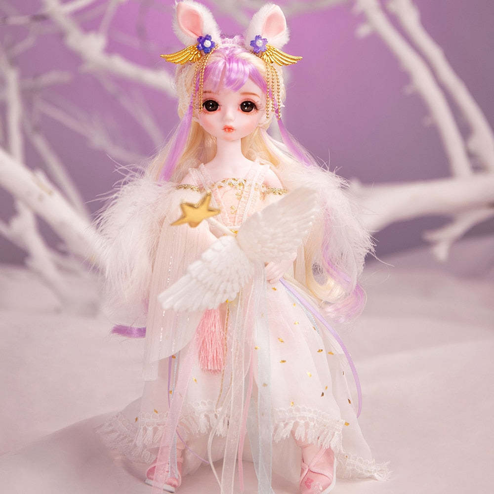 1/6 Fairy Dolls BJD Ball Jointed Doll Full Set-xinru