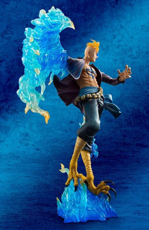 One Piece Whitebeard Pirate's Marco The Phoenix PVC Action Figure Toy-xinru