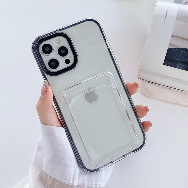 Clear Candy Wallet Case-xinru