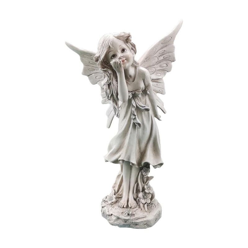 Flower Fairy Angel Statue Garden Ornament-xinru