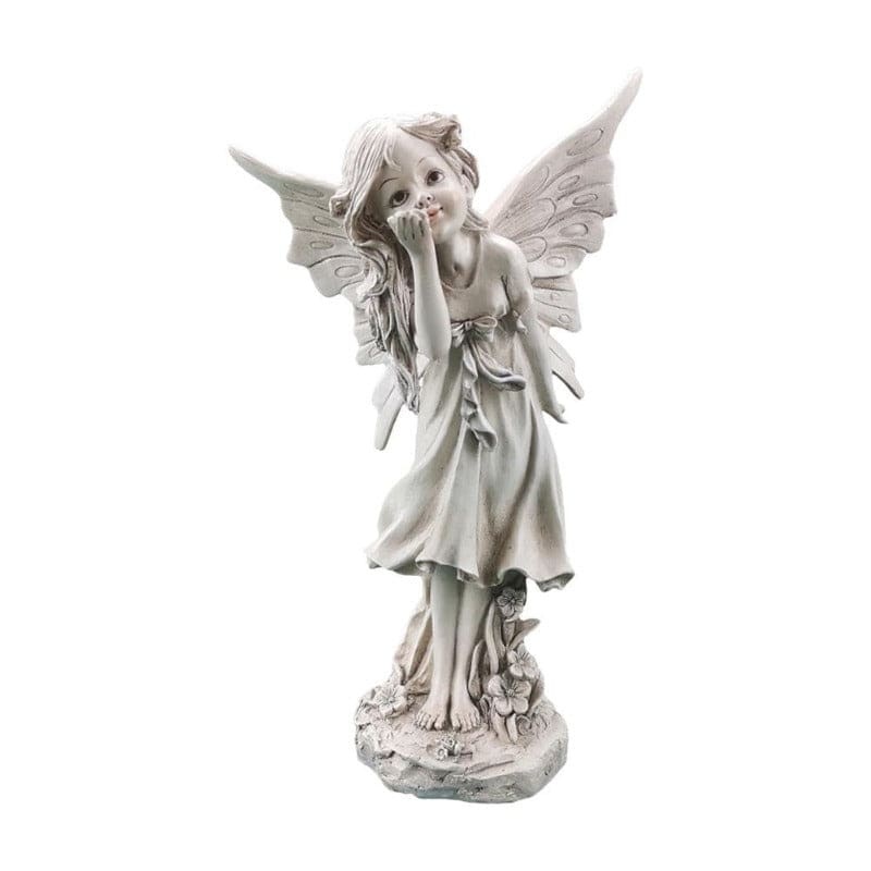 Flower Fairy Angel Statue Garden Ornament-xinru