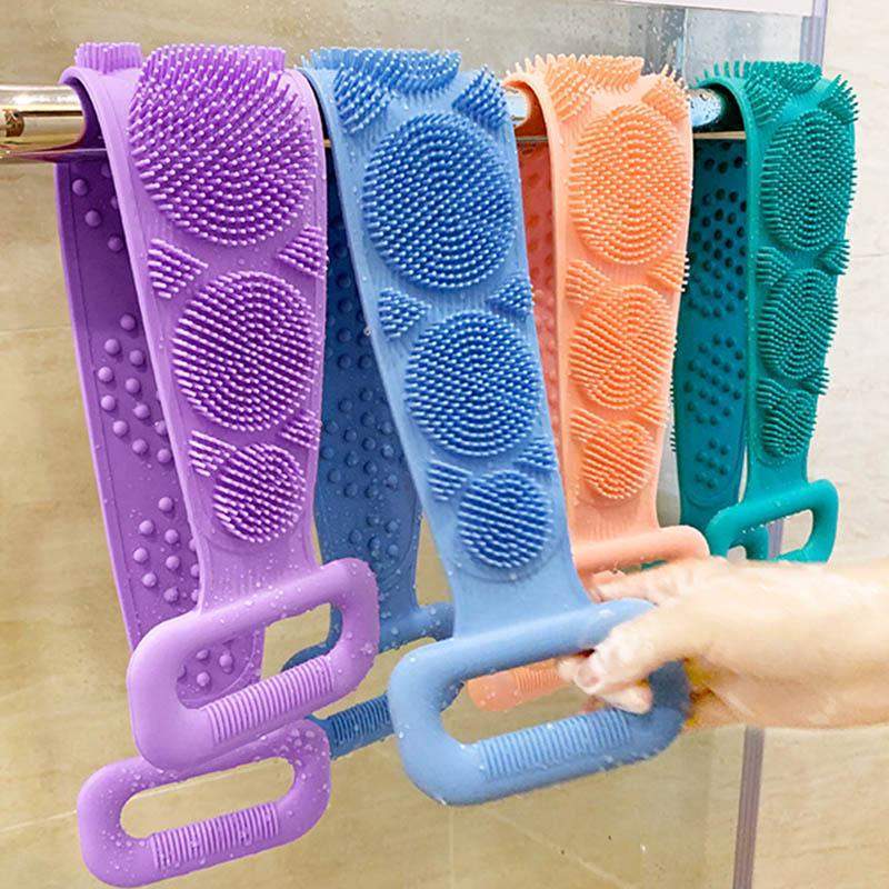 Multifunctional Shower Dual Sided Back Scrubber-xinru