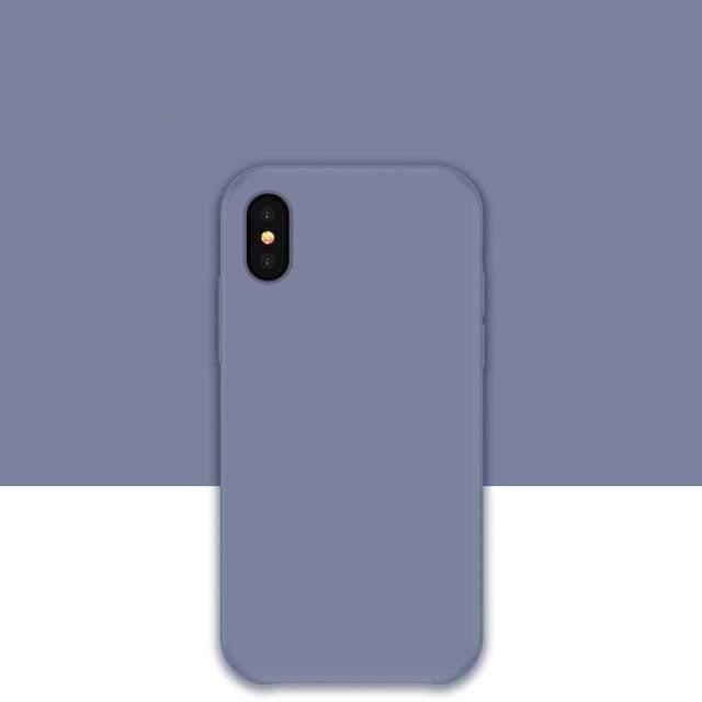 Lavender Gray Original Silicone Case-xinru