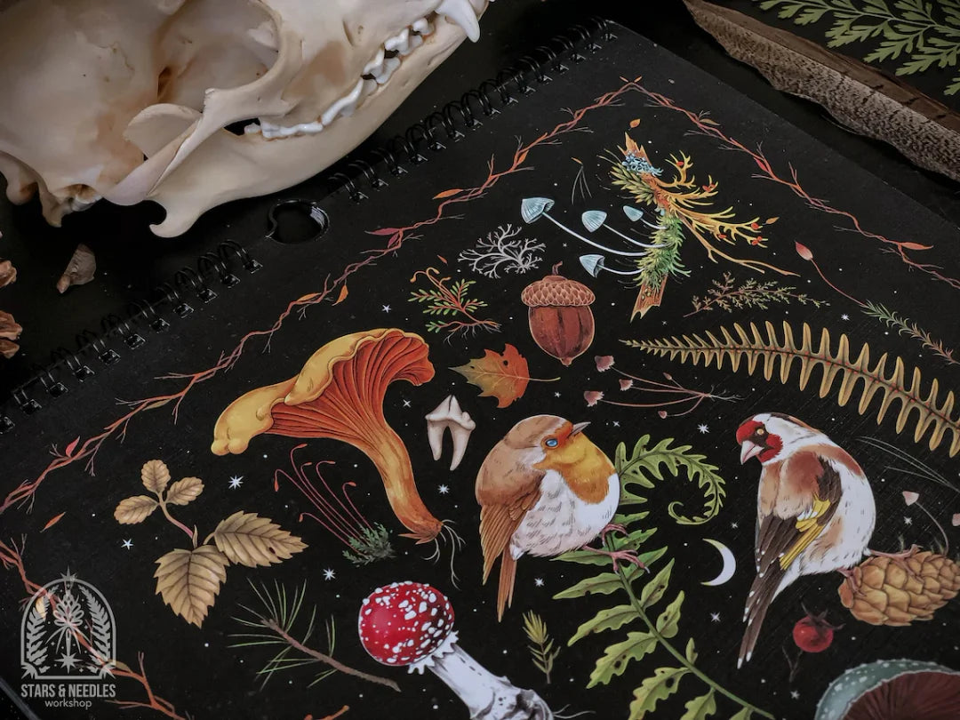 Dark Forest Lunar Calendar 2022-xinru