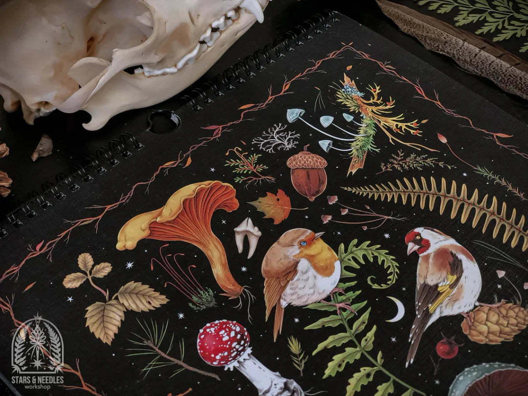 Dark Forest Lunar Calendar 2022-xinru