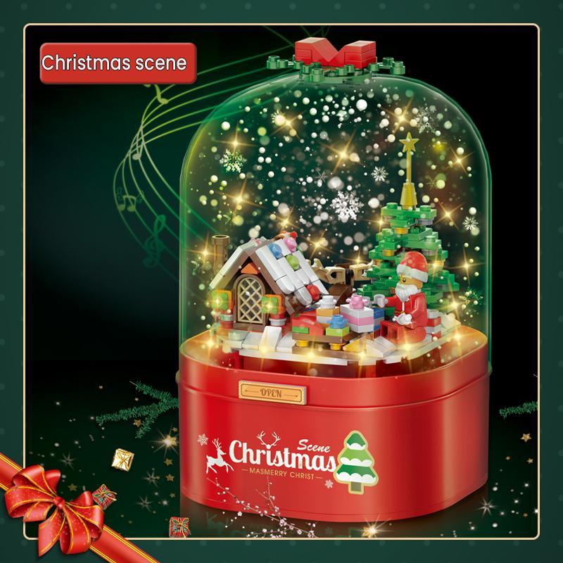 DIY Model Christmas Music Box Toys For 2022 New Year Gift-xinru shop
