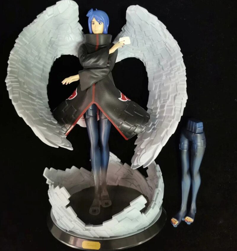 Anime Naruto Shippuden Akatsuki Konan Collectible PVC Model Figure Toy-xinru