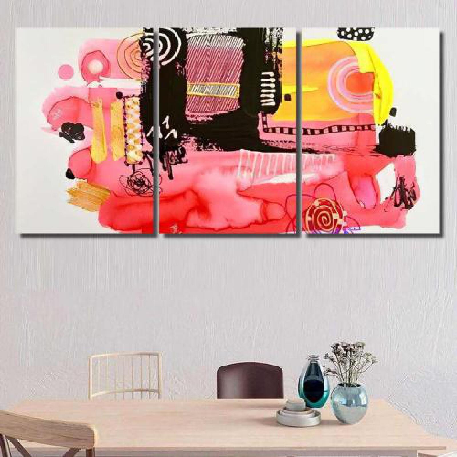 Abstract Art Watercolor Painting Composition-xinru shop