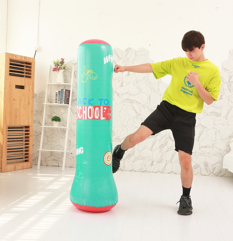 Fitness Inflatable Vertical Boxing Column Thickened 1.6 Meters High-xinru shop
