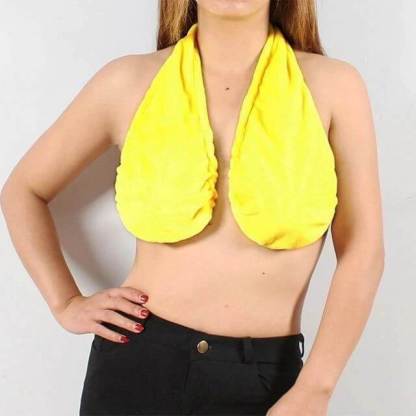 Breathy Solid Comfortable Neck Towel Bra for Women-xinru shop