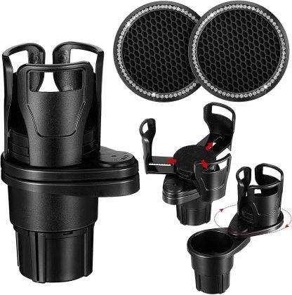 Smart Multifunction Car Rotating 2 In 1 Cup Holder-xinru