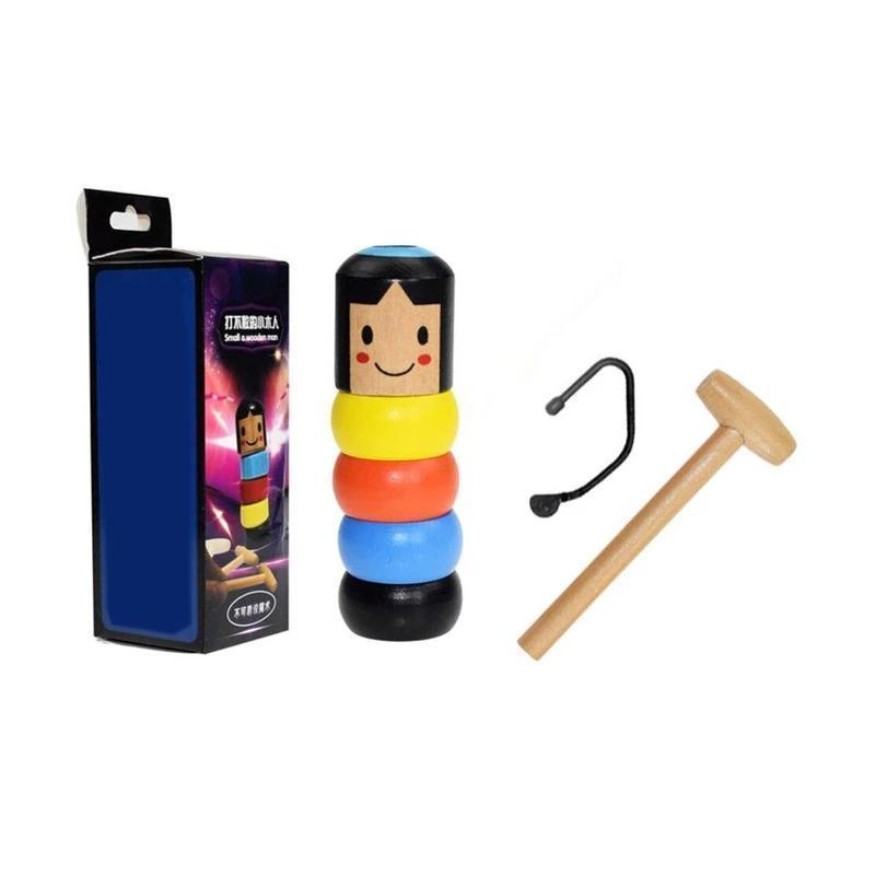 Unbreakable Wooden Man Magic Toy-xinru