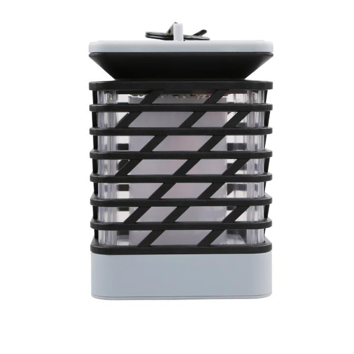 Solar Flame Torch Light Square LED Garden Lawn Decorative Hanging Light-xinru