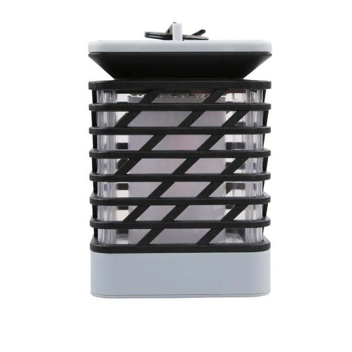 Solar Flame Torch Light Square LED Garden Lawn Decorative Hanging Light-xinru