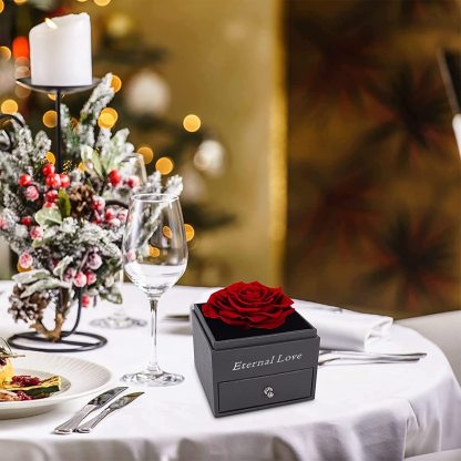 Mother's Day Gift Rose I Love You Necklace In 100 Languages-xinru