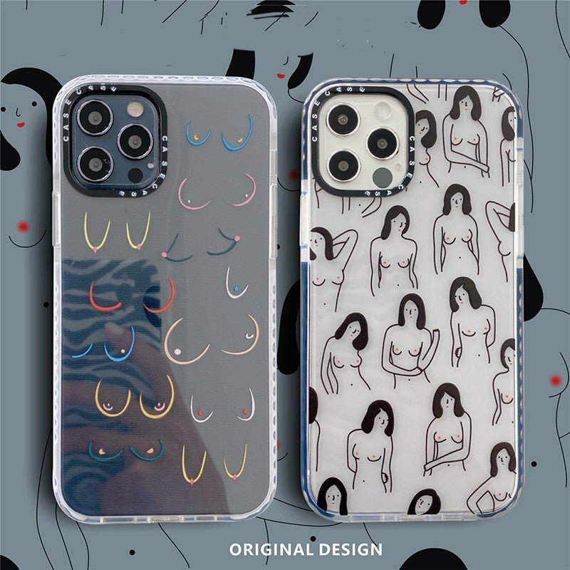 Clear Boobies Case-xinru