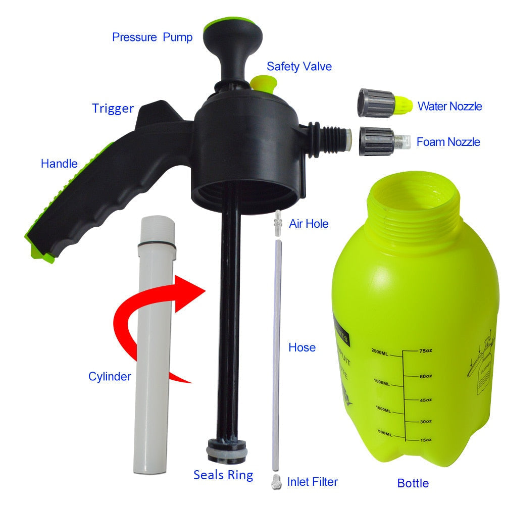 Hand Pump Car Cleaner Foam Sprayer-xinru