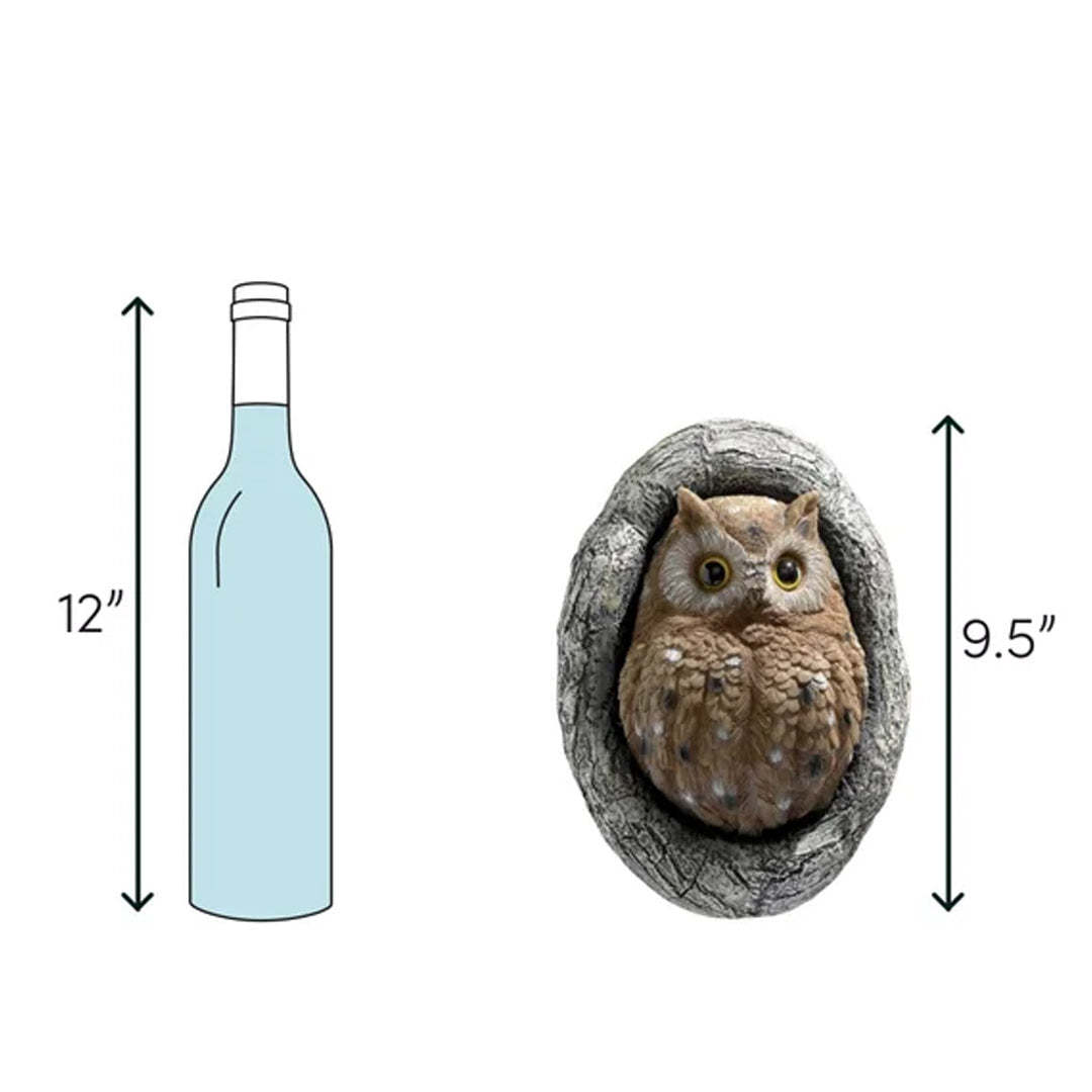 Octavius Knothole Owl Tree Statue-xinru