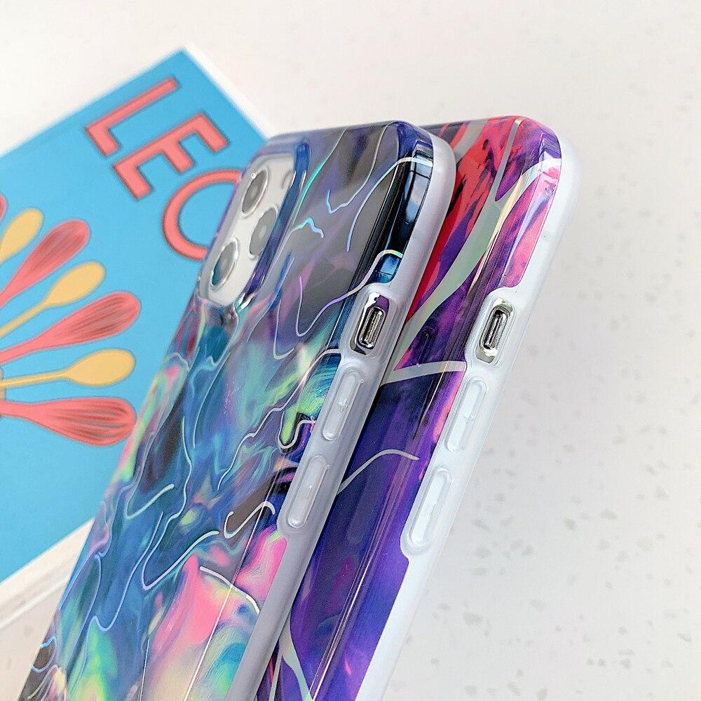 Abstract Laser Marble Case-xinru