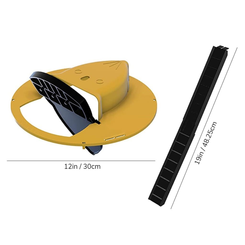 The Smart Flip and Slide Bucket Lid Mouse Rat Trap-xinru