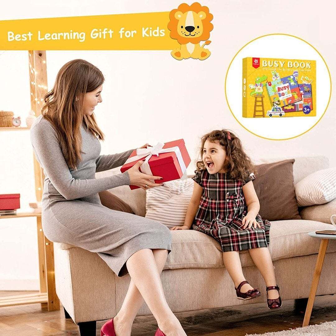 Montessori Busy Book For Kids To Develop Learning Skills-xinru