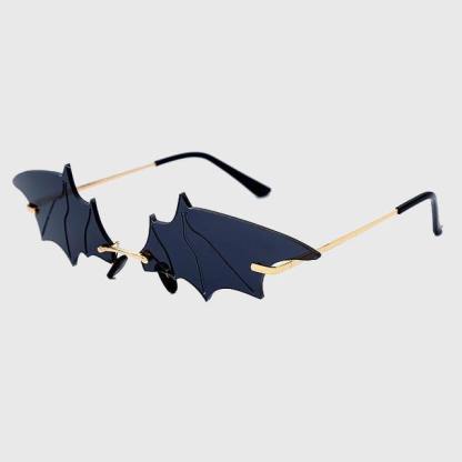 Fashion Bat Small Frame Antiblue Uv Protection Sunglasses-xinru