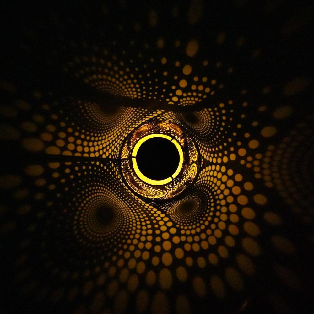 Lattice Distortion Solar Garden Light-xinru shop