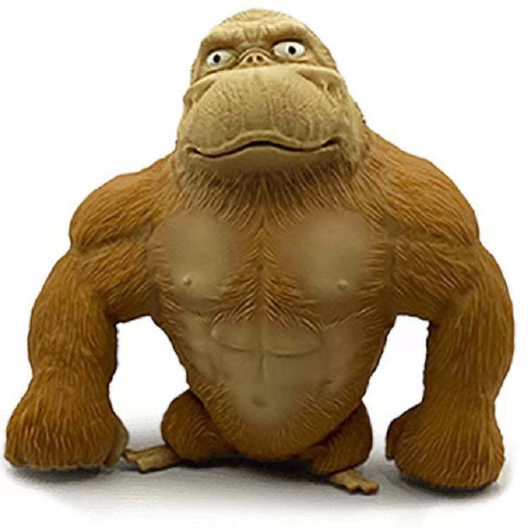 Great Orangutan Squeeze Vent Doll Stress Relief Decompression Gorilla Toy-xinru