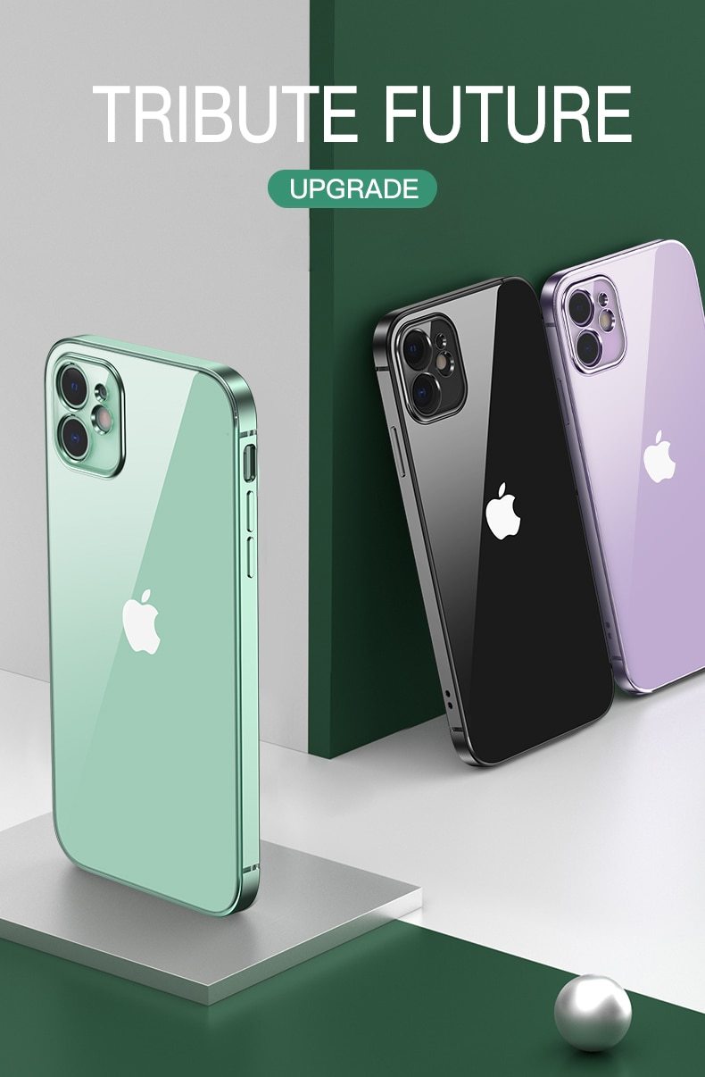 Electroplated Square Case-xinru