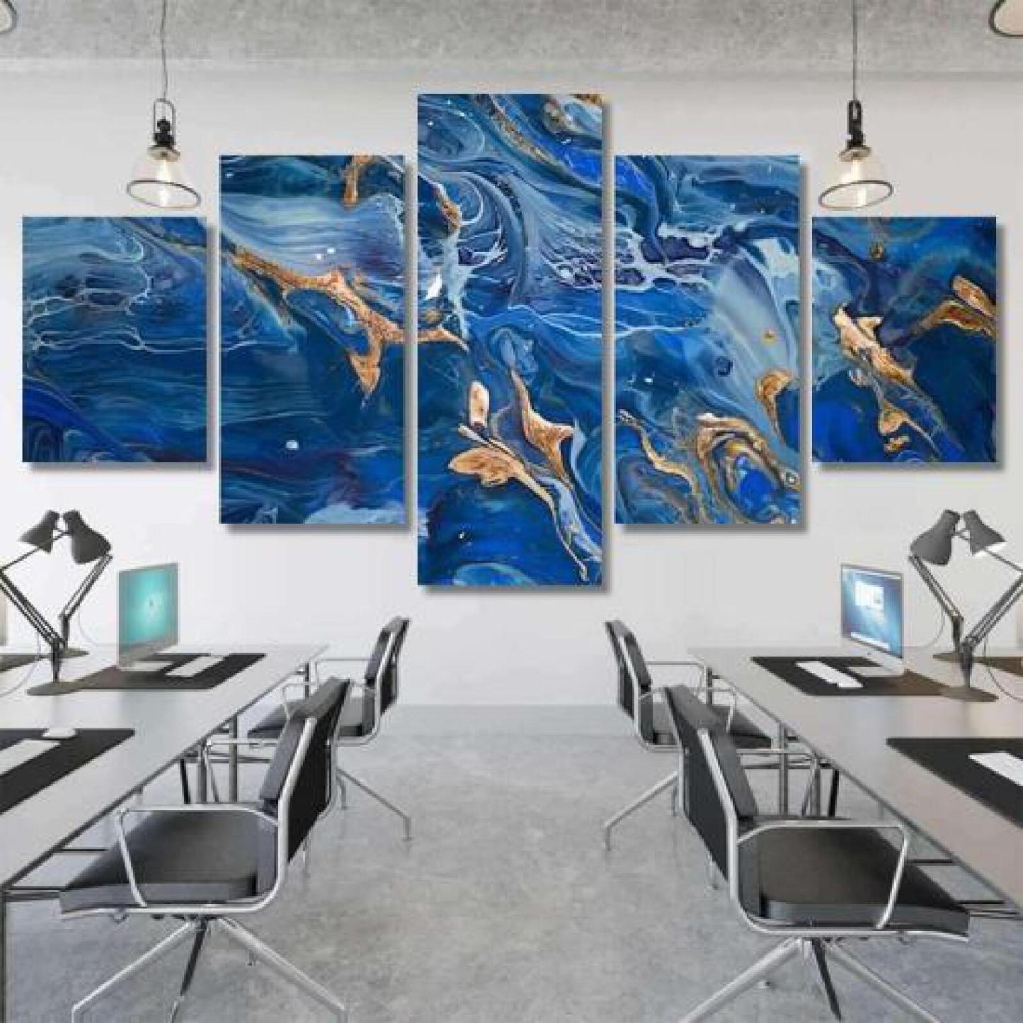 Classic Blue Extra Special Luxurious Oriental-xinru shop