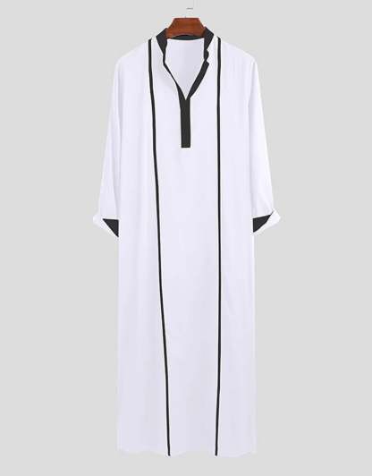 Men Saudi Arabia Middle East Muslim Robes Clothing-xinru