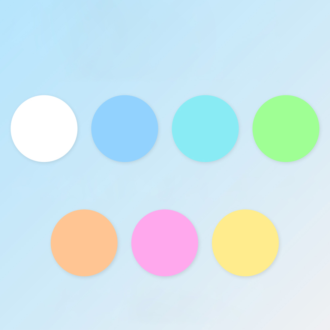 YJ 7 Colour Pentagram-xinru shop