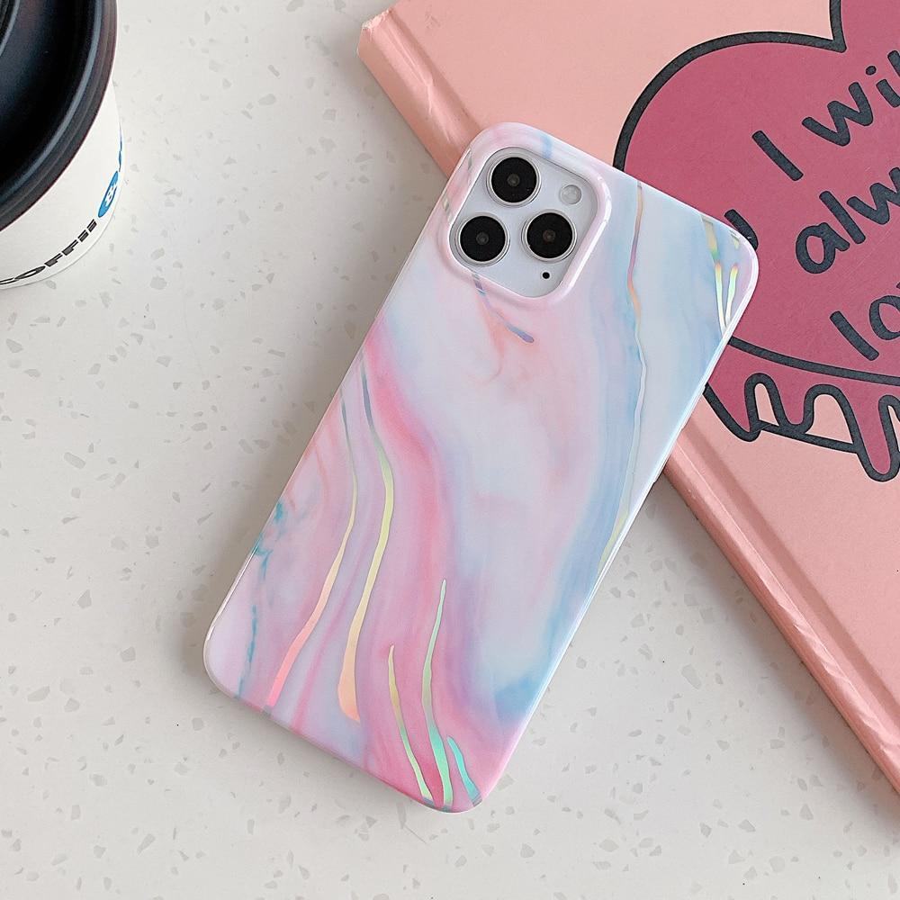 Abstract Laser Marble Case-xinru