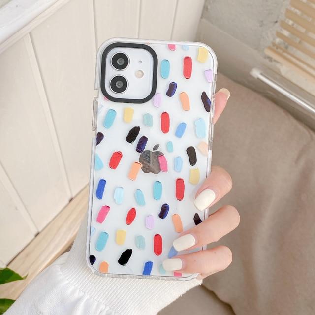 Clear Graffiti Case-xinru