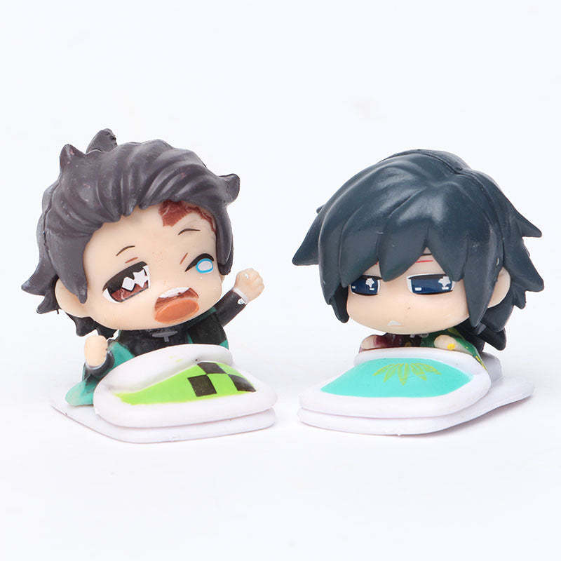 Kawaii Demon Slayer Action Figure PVC Model Toys-xinru