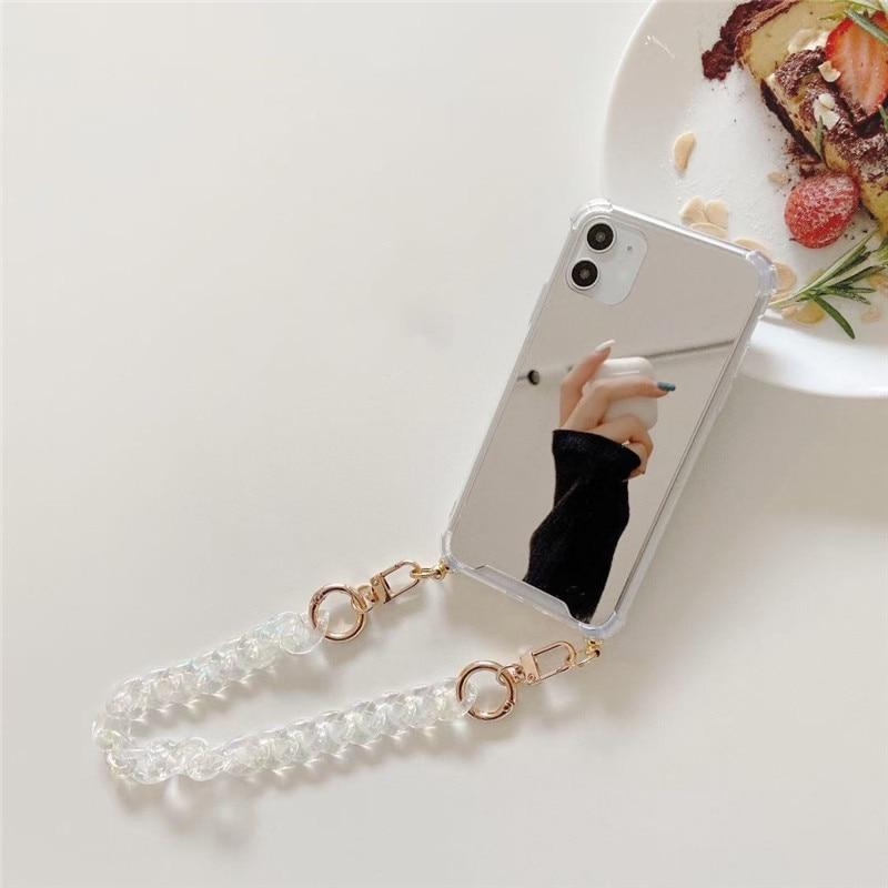 Luxury Mirror Chain Case-xinru