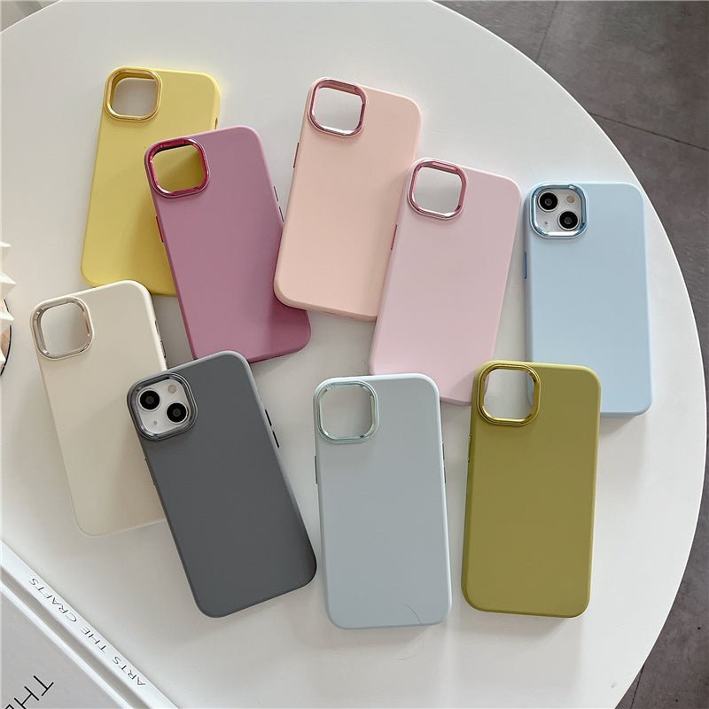 Pastel Metallic Camera Case-xinru