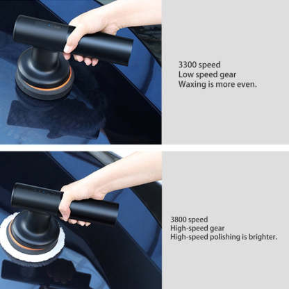 Car Wireless Polisher Waxing Machine 2 Gear Adjustable Speed-xinru