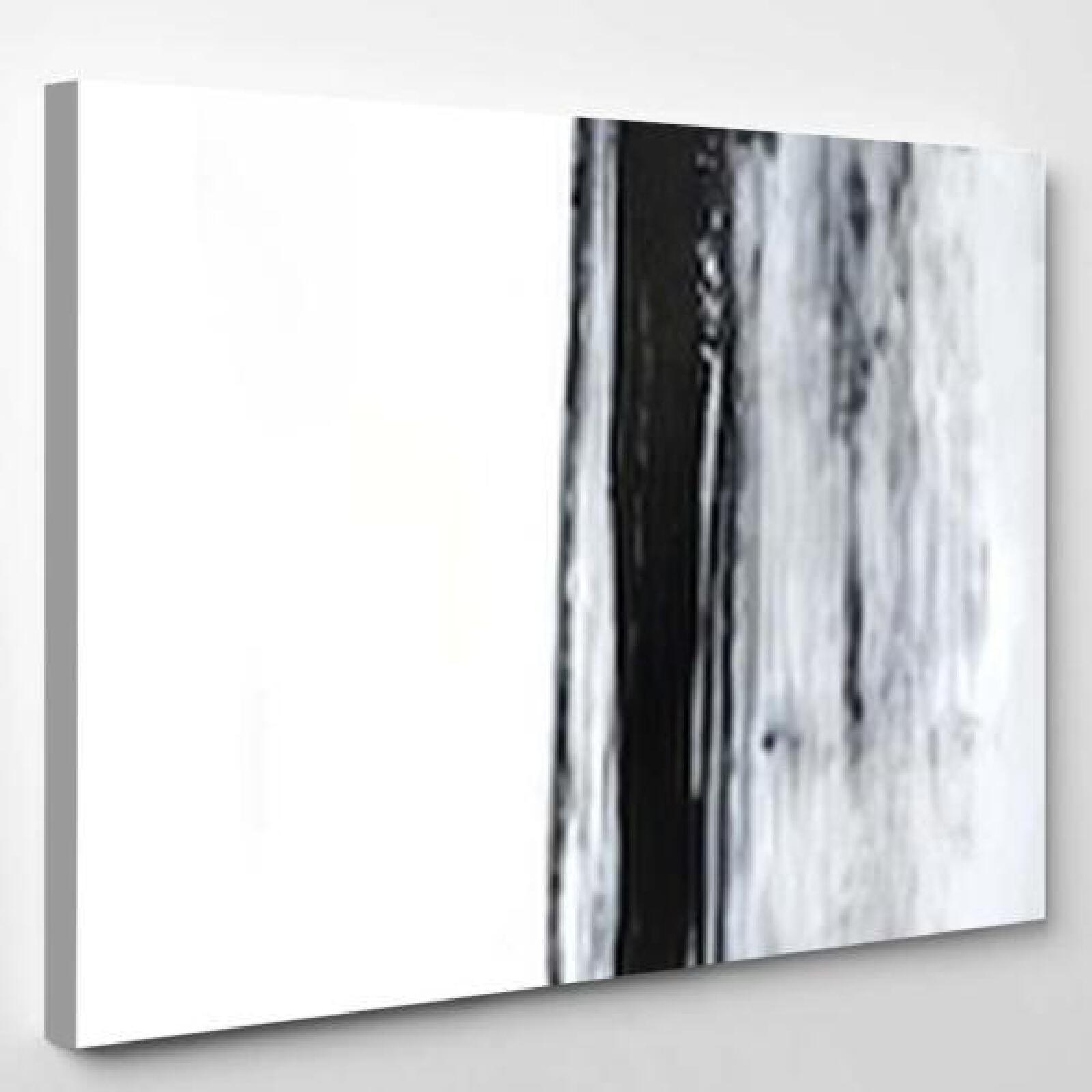 Black White Abstract Art Painting-xinru shop