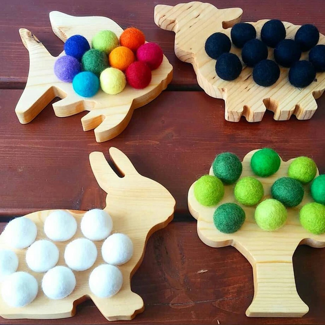 Montessori Toys Ten Frame Fine Motor Ten Frame Math-xinru