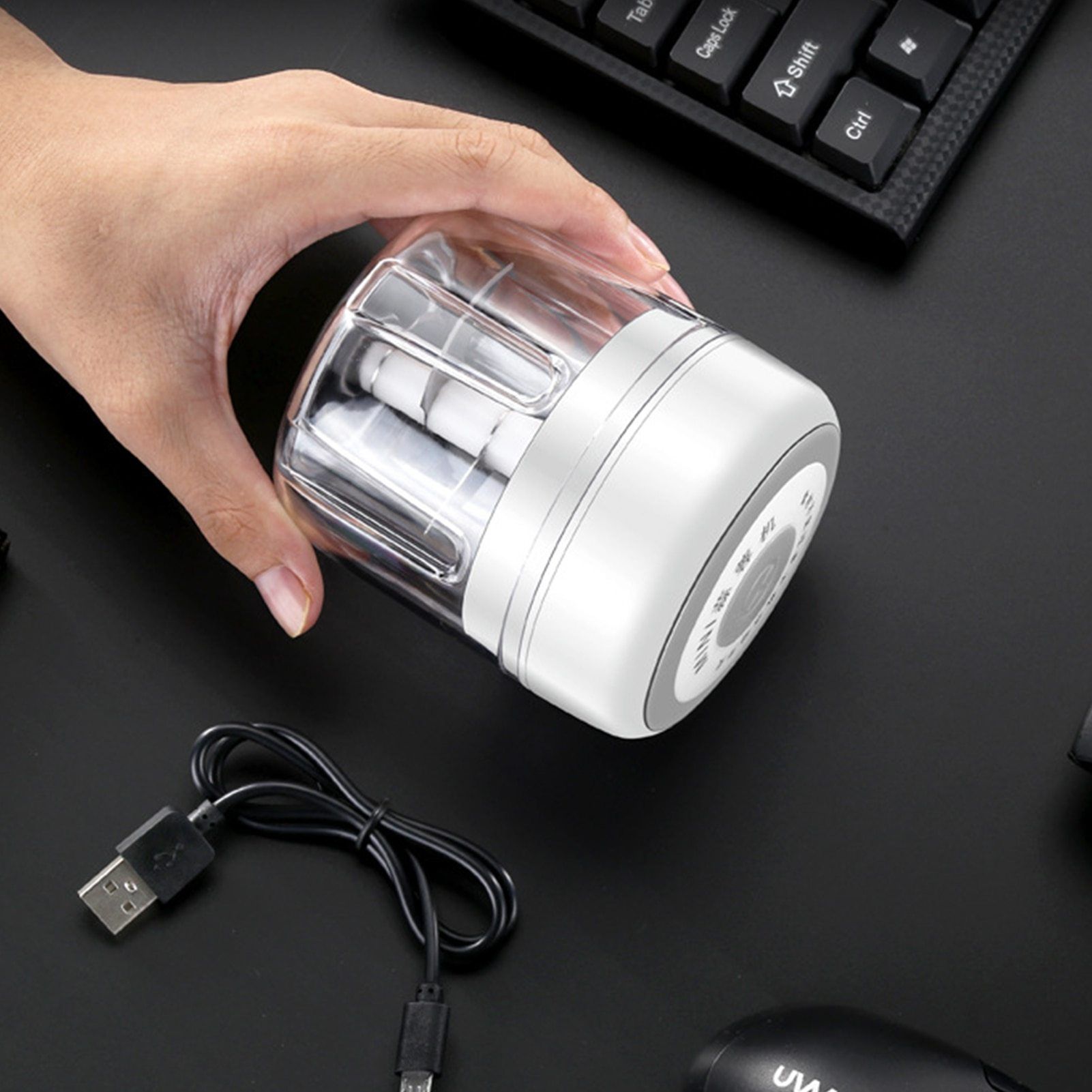 Portable Stainless Steel Wireless Electric Vegetable Cutter-xinru