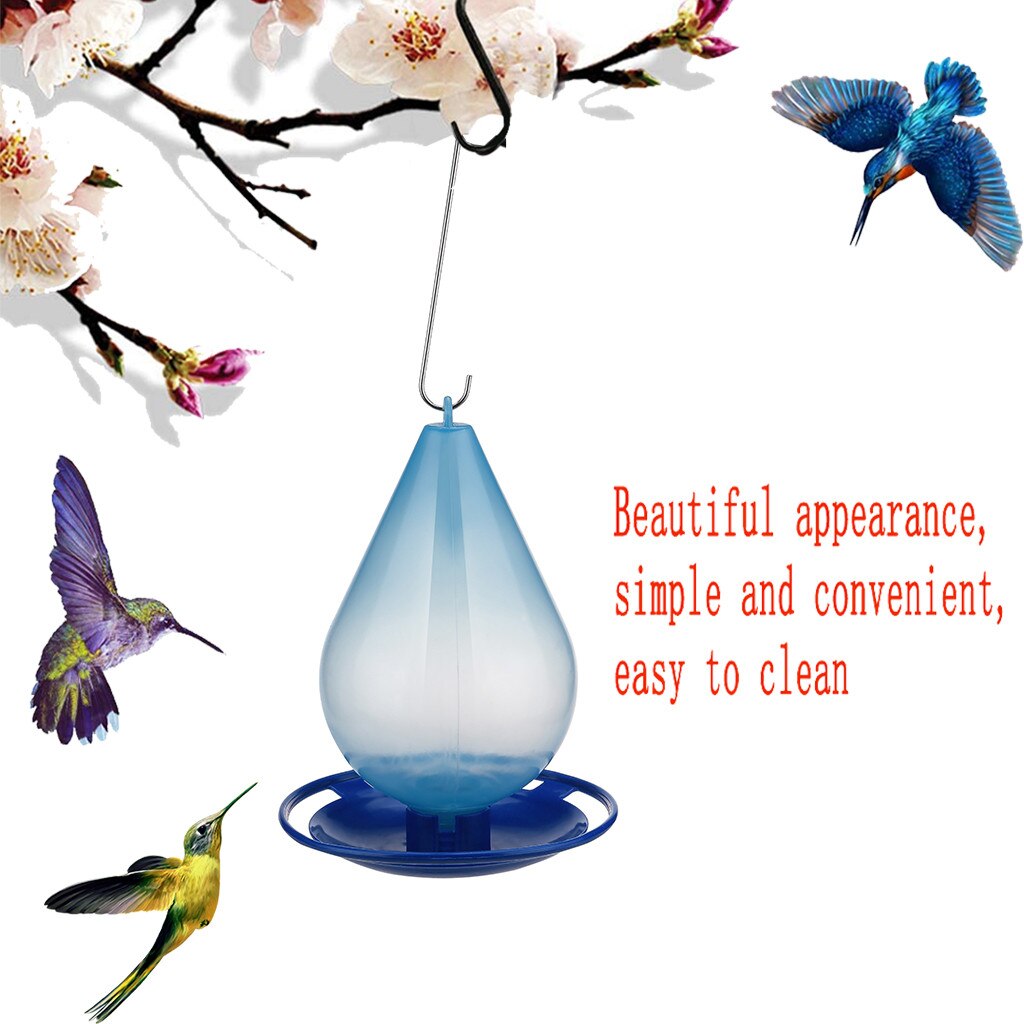 Bird Water Feeder Garden Hanging Wild Birds Drinking Fountain Feeding Device-xinru