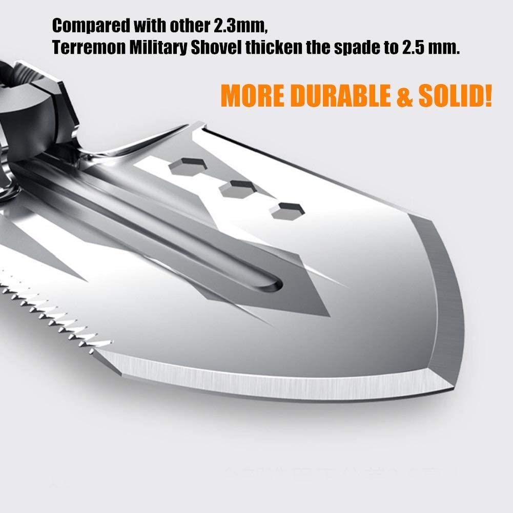 Foldable Portable Multi-Function Survival Shovel-xinru